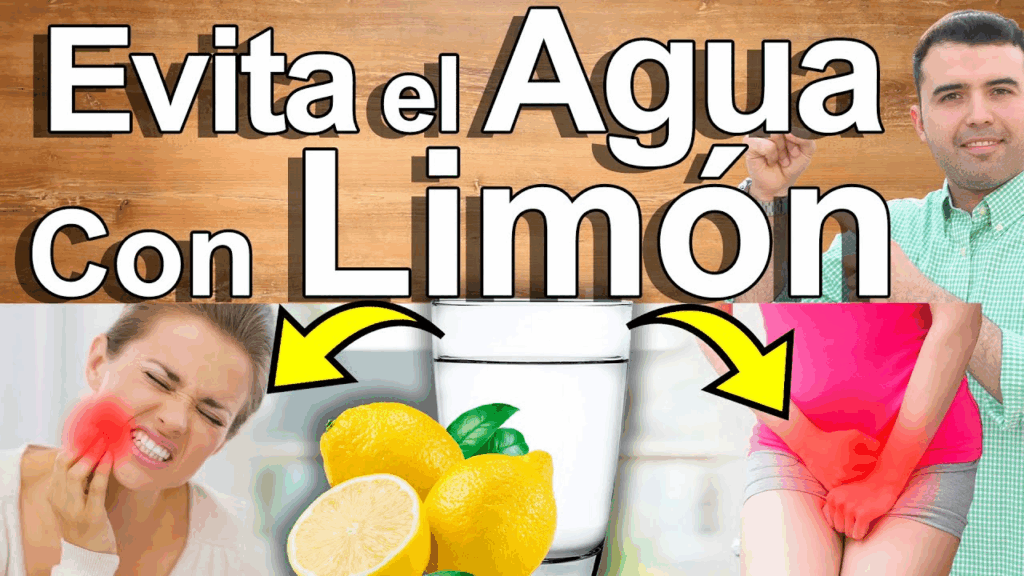 Contraindicaciones agua con limón: ¿Es seguro tomarlo?