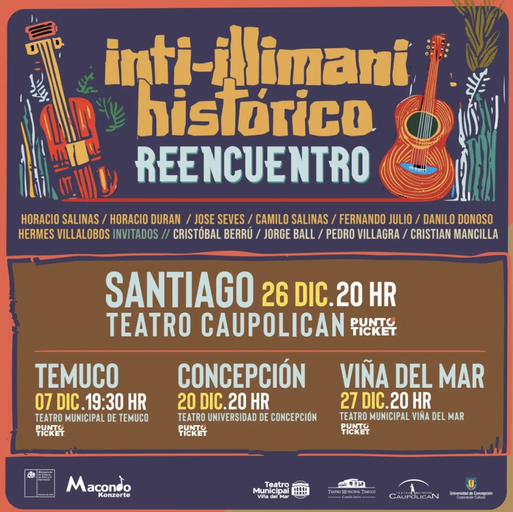 Inti-Illimani Histórico: Concierto Especial en Diciembre