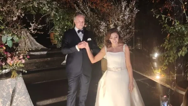 Carmen Gloria Arroyo matrimonio en ceremonia íntima