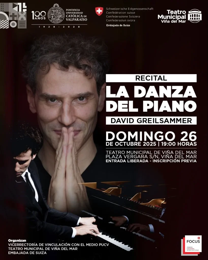 La Danza del Piano: Concierto Gratuito en Viña del Mar