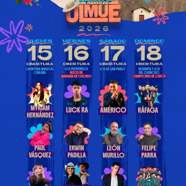 Festival del Huaso de Olmué 2026: Canciones Seleccionadas