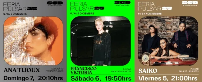 Feria Pulsar 2023: Conciertos y Artistas Confirmados