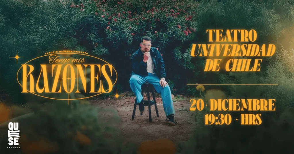 Stand-up Comedy: Claudio Michaux en Teatro Universidad de Chile