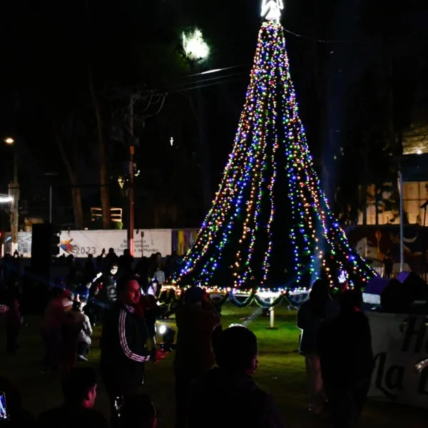 Encendido del Árbol de Navidad en La Calera