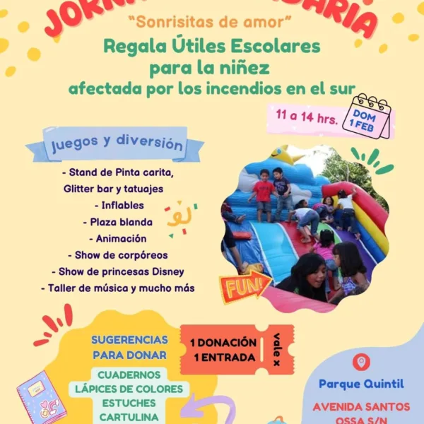 Fiesta Solidaria Familiar: Un Encuentro por la Solidaridad en Valparaíso