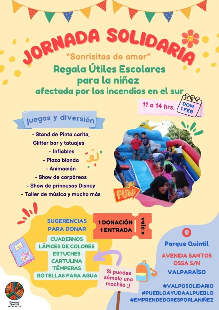 Fiesta Solidaria Familiar: Un Encuentro por la Solidaridad en Valparaíso