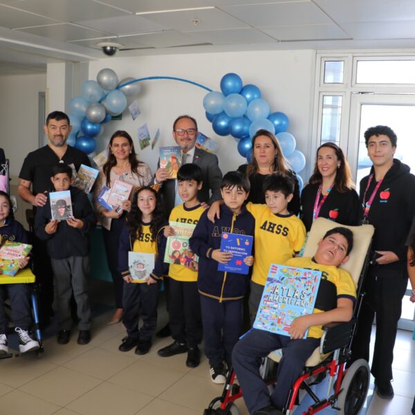 Iniciativa de fomento de la lectura: alegría en hospitales