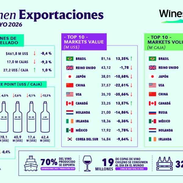 Exportaciones de Vino Embotellado: Un Análisis Impactante