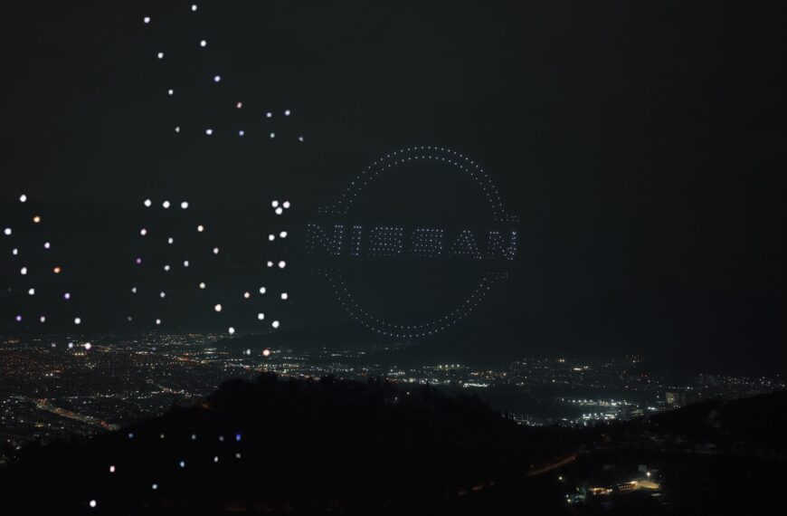 Espectáculo de Drones: El Asombroso Show de Nissan en Santiago
